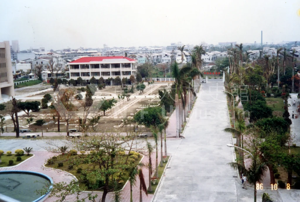 A view of the first campus of National Formosa University。